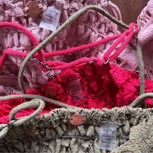 Free People Adella Cami Top Bundle Size XS NWT - Picture 7 of 7